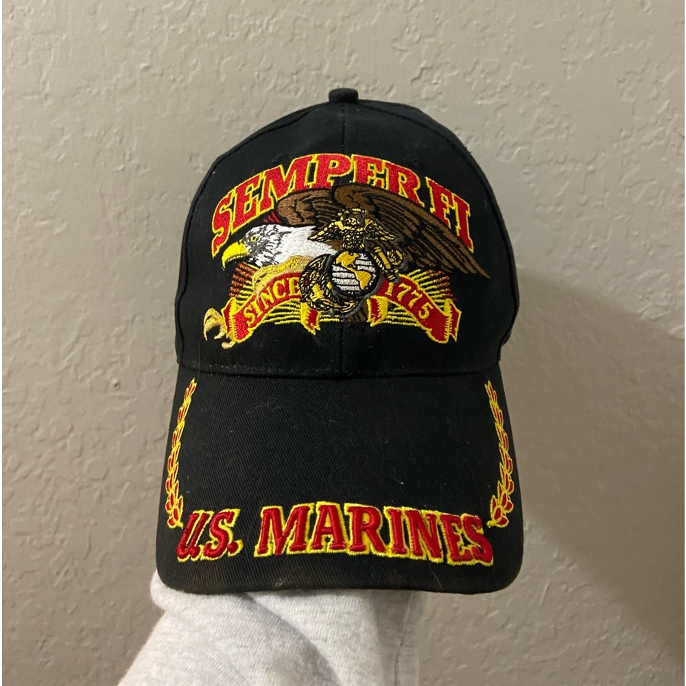 Vintage Marines Eagle Crest cap